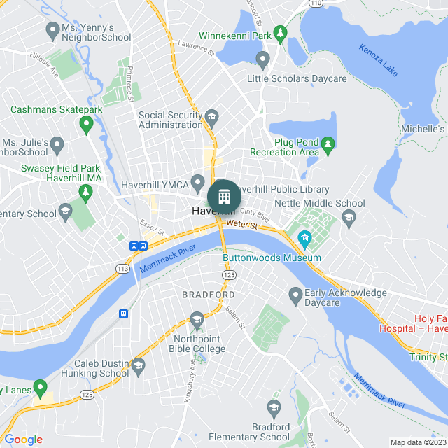 Map of River's Edge, a Multifamily real estate investment opportunity in Haverhill, MA listed on the CrowdStreet Marketplace. 