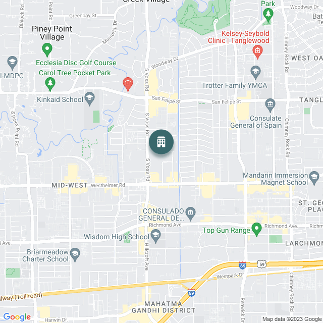 Map of Barcelona Apartment Homes, a Multifamily real estate investment opportunity in Houston, TX listed on the CrowdStreet Marketplace. 