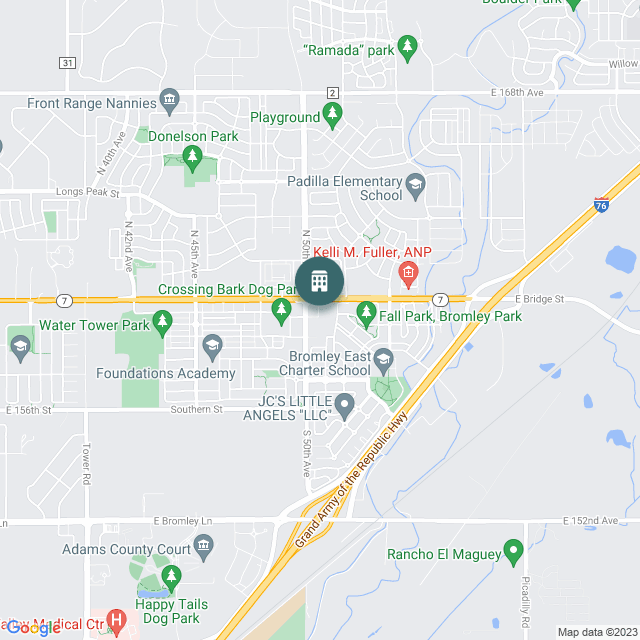 Map of Brighton Self-Storage, a Self-Storage real estate investment opportunity in Brighton, CO listed on the CrowdStreet Marketplace. 