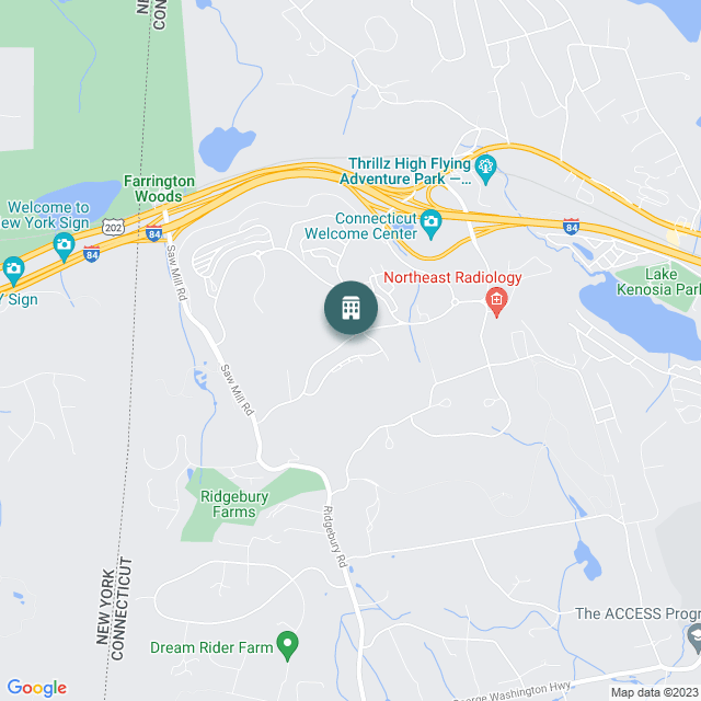 Map of Abbey Woods, a Multifamily real estate investment opportunity in Danbury, CT listed on the CrowdStreet Marketplace. 