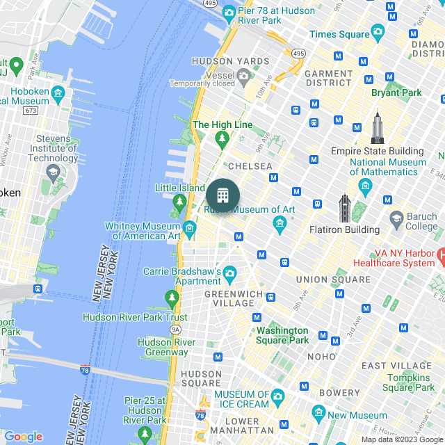 Map of Meatpacking District Mixed-Use Redevelopment (Pref-Equity), a Mixed Use real estate investment opportunity in New York, NY listed on the CrowdStreet Marketplace. 