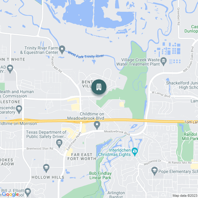 Map of 8750 Associates LLC (Exchanged into PVIC 5 & Woodland Park), a Multifamily real estate investment opportunity in Fort Worth, TX listed on the CrowdStreet Marketplace. 