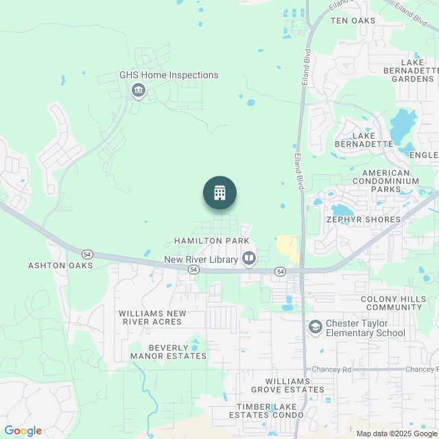 Map of Hamlet Avalon Park - Build-to-Rent, a Build-to-Rent real estate investment opportunity in Wesley Chapel, FL listed on the CrowdStreet Marketplace. 